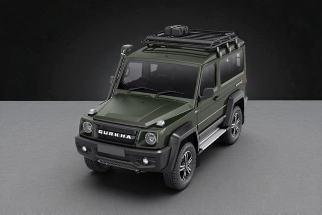 Force Gurkha 3 Door Color Green